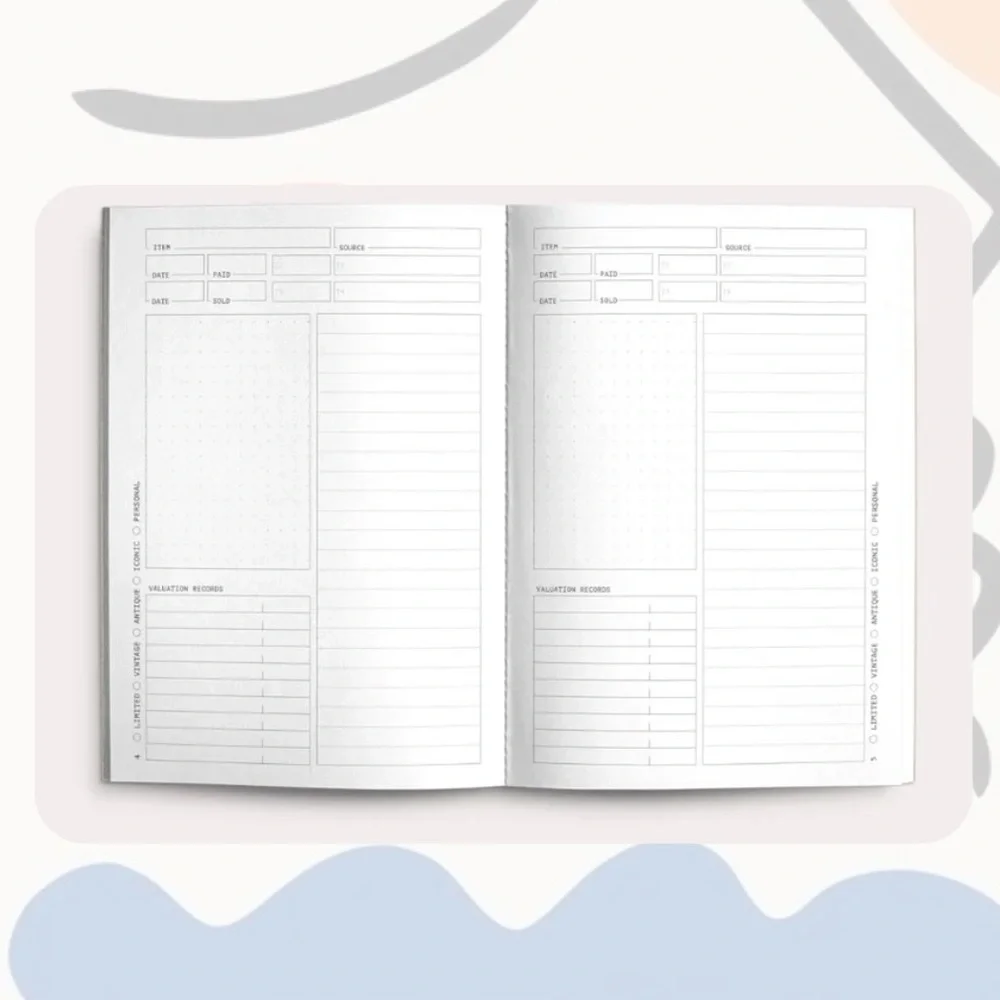 🆕 🎉 rare Collector’s Friend hobby tracker notebook journal planner